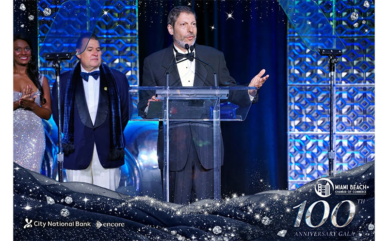 Dr. Martin Karp Receives Outstanding Achievement Award at Miami Beach Chamber of Commerce Centennial Gala